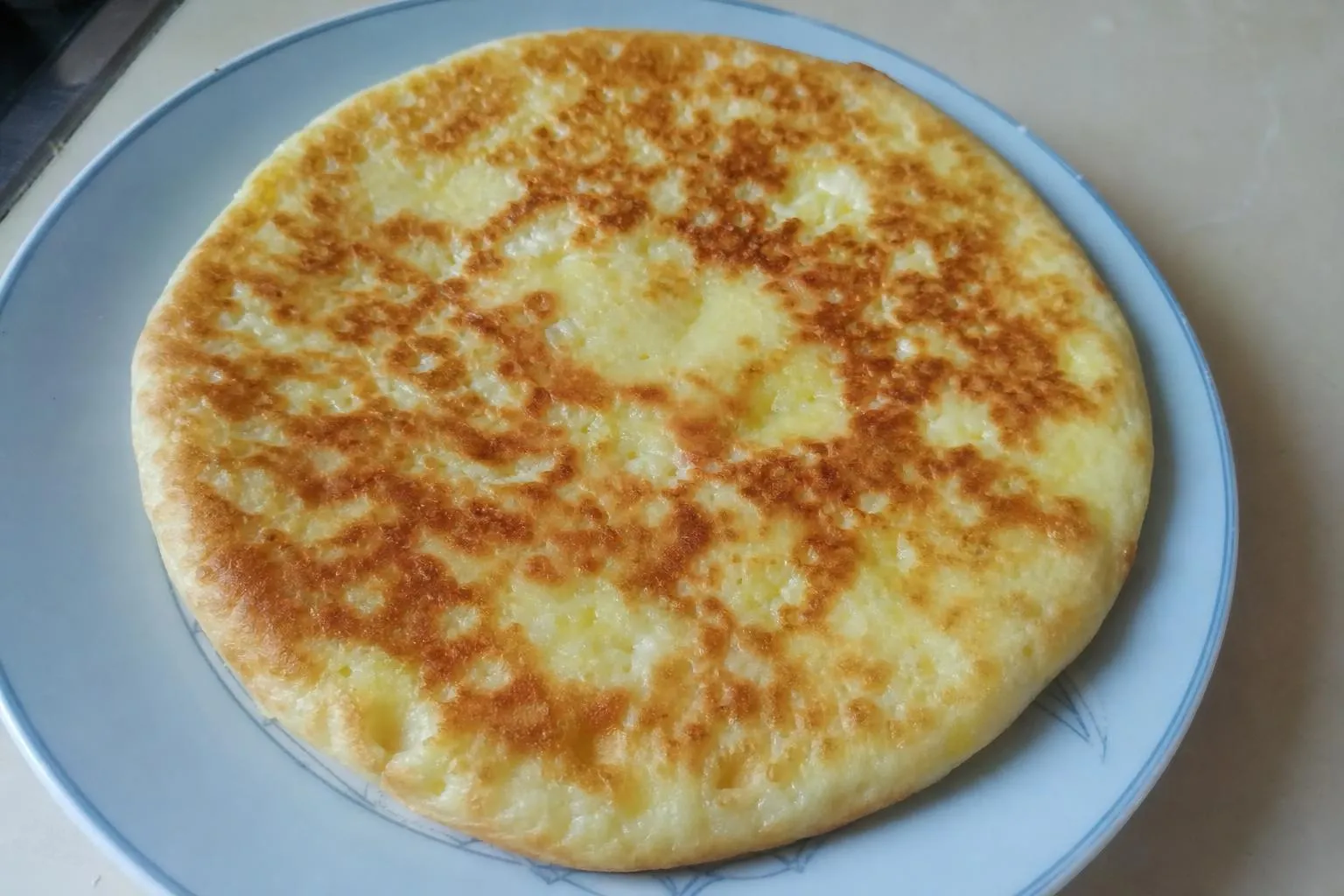 Ленивый хачапури на сковороде