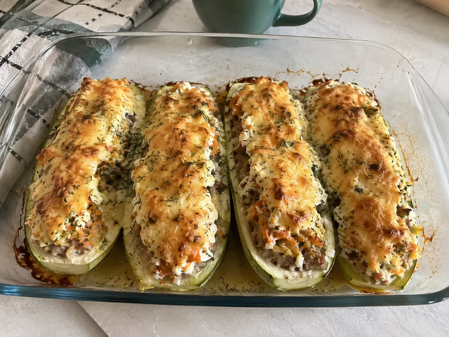 Фаршированные кабачки