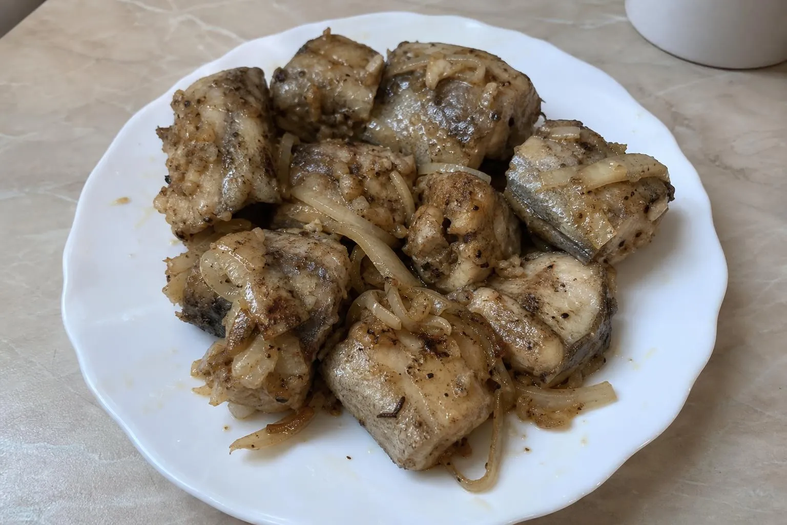 Минтай в аэрогриле